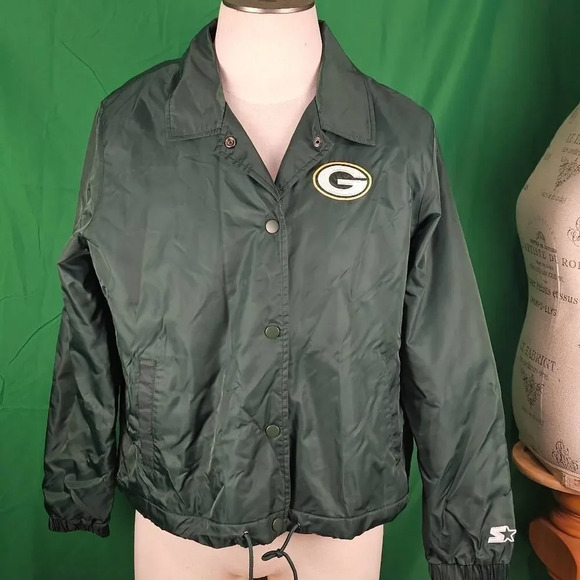 Vintage Starter‎ Mens Green Bay Packers Bomber Jacket XXL NFL